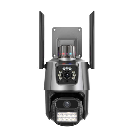 QX81 Humanoid Recognition AI Alarm WIFI Spherical Dual 2MP IP Camera