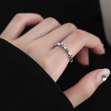 Platinum Plated Ladies Vintage Wear Combination Ring, J2100, J2225, J2160, J2212, J2243, J2246, J2310, J2996, J3021, J3023, J3024, J3063, J3064, J3012, J3032, J2708, J2284, J2046, J2083, J2085, J2089, J2144, J2112, J2639