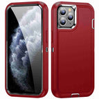 For iPhone 11 Pro Max / Red + Black