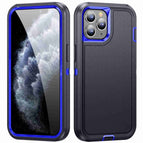 For iPhone 11 Pro Max / Dark Blue + Royal Blue