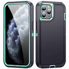 For iPhone 11 Pro / Dark Blue + Light Blue