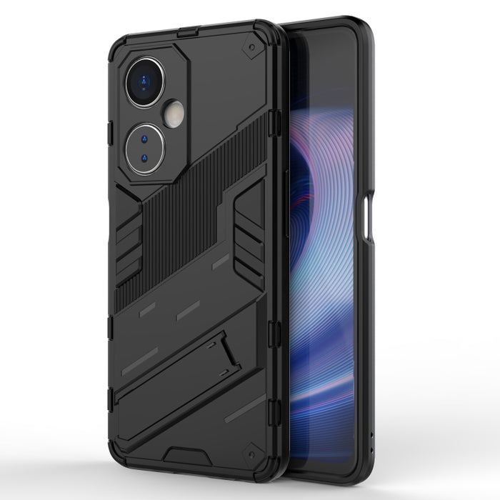 Punk Armor 2 in 1 PC + TPU Phone Case with Holder, For OnePlus Nord CE 3