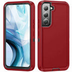 For Samsung Galaxy S23+ 5G / Red + Black