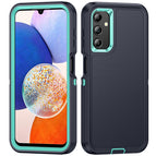 For Samsung Galaxy A14 5G / Dark Blue + Light Blue