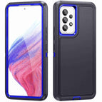 For Samsung Galaxy A53 / Dark Blue + Royal Blue