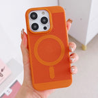 For iPhone 14 Plus / Orange Yellow