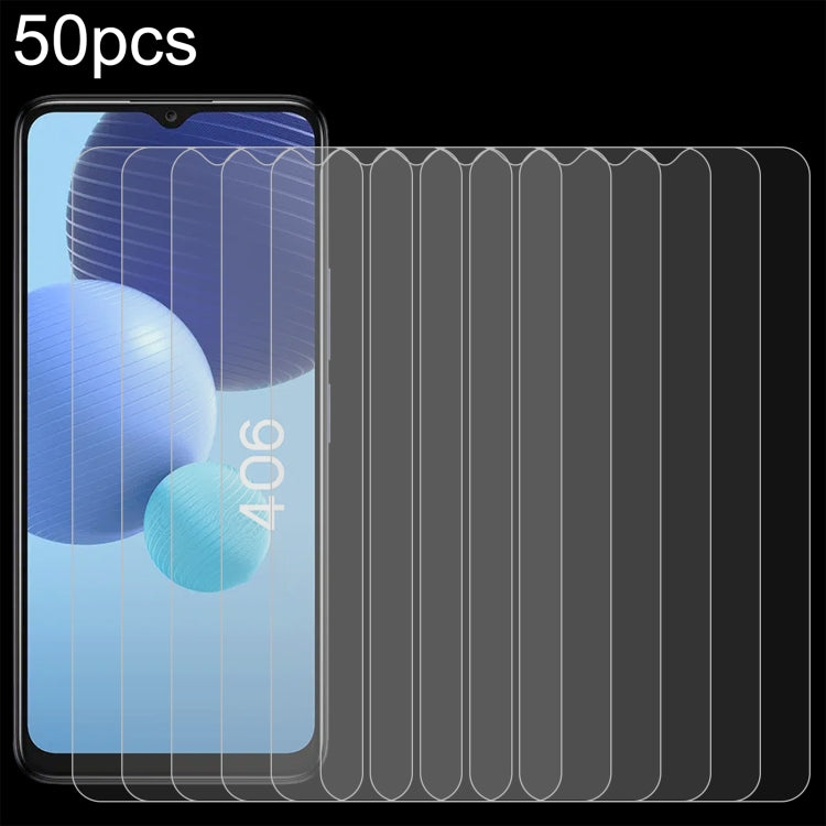 50pcs 0.26mm 9H 2.5D Tempered Glass Film