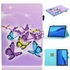 For Huawei MediaPad M5 lite / Butterflies