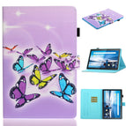 For Lenovo Tab M10 TB-X605F / X505 / Butterflies