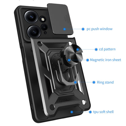 Sliding Camera Cover Design Phone Case, For Infinix Hot 11s NFC, For Xiaomi Redmi Note 12 4G Global