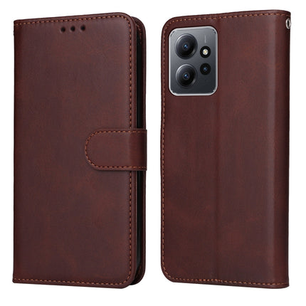 Classic Calf Texture Flip Leather Phone Case, For Xiaomi Redmi Note 12 4G Global, For Honor Magic5 Pro, For Samsung Galaxy M14 5G
