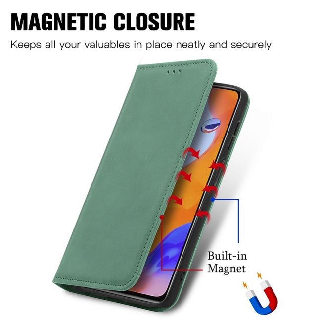 Retro Skin Feel Magnetic Leather Phone Case, For Samsung Galaxy A14 5G, For Samsung Galaxy A54 5G, For Honor Magic5 Lite, For Kyocera Android One S10