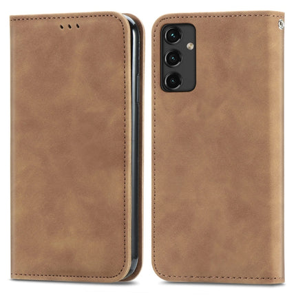 Retro Skin Feel Magnetic Leather Phone Case, For Samsung Galaxy A14 5G, For Samsung Galaxy A54 5G, For Honor Magic5 Lite, For Kyocera Android One S10