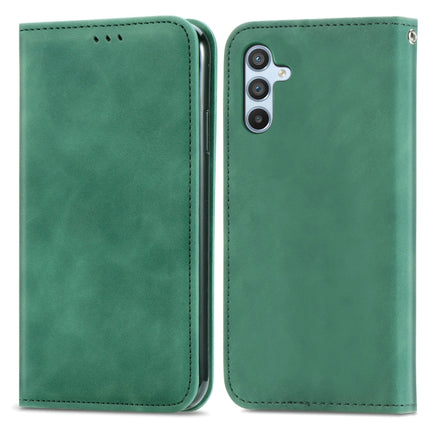 Retro Skin Feel Magnetic Leather Phone Case, For Samsung Galaxy A14 5G, For Samsung Galaxy A54 5G, For Honor Magic5 Lite, For Kyocera Android One S10