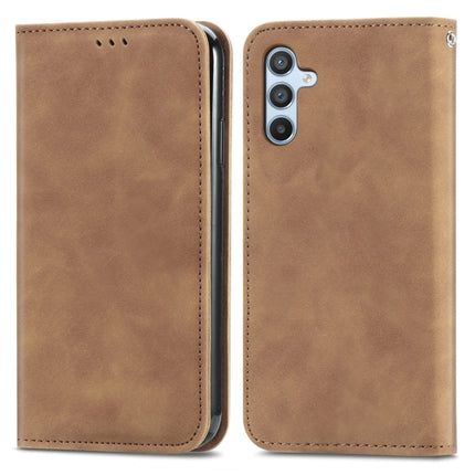 Retro Skin Feel Magnetic Leather Phone Case, For Samsung Galaxy A14 5G, For Samsung Galaxy A54 5G, For Honor Magic5 Lite, For Kyocera Android One S10