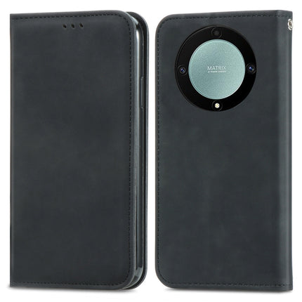Retro Skin Feel Magnetic Leather Phone Case, For Samsung Galaxy A14 5G, For Samsung Galaxy A54 5G, For Honor Magic5 Lite, For Kyocera Android One S10