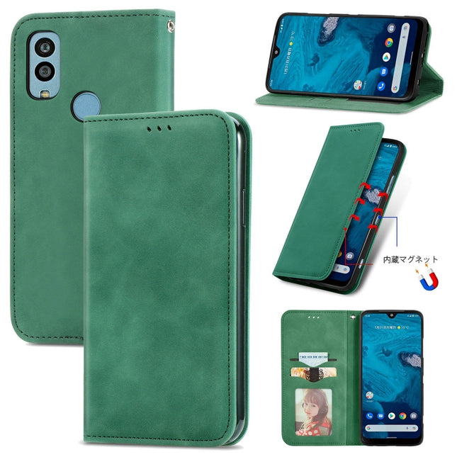 Retro Skin Feel Magnetic Leather Phone Case, For Samsung Galaxy A14 5G, For Samsung Galaxy A54 5G, For Honor Magic5 Lite, For Kyocera Android One S10