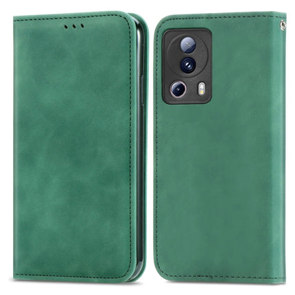 Retro Skin Feel Magnetic Leather Phone Case, For Realme C55, For Xiaomi 13 Lite