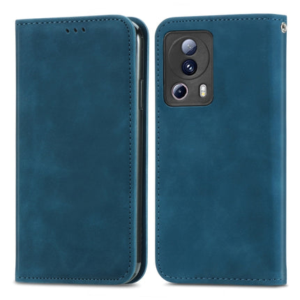 Retro Skin Feel Magnetic Leather Phone Case, For Realme C55, For Xiaomi 13 Lite