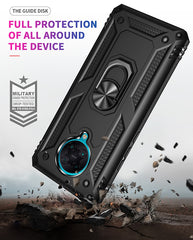 Shockproof TPU + PC Protective Case with 360 Degree Rotating Holder, For Xiaomi Redmi K30 Pro