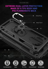 Shockproof TPU + PC Protective Case with 360 Degree Rotating Holder, For Xiaomi Redmi K30 Pro