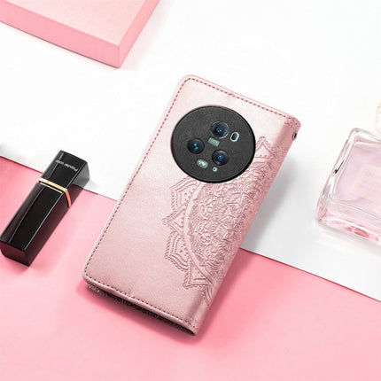 Mandala Flower Embossed Leather Phone Case, For Honor Magic5 Pro, For Honor Magic5, For Nokia C3, For Nokia G22