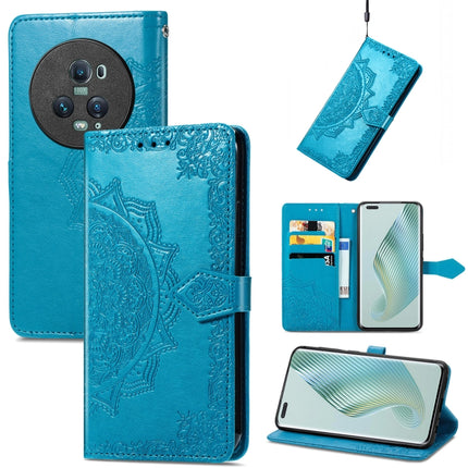 Mandala Flower Embossed Leather Phone Case, For Honor Magic5 Pro, For Honor Magic5, For Nokia C3, For Nokia G22