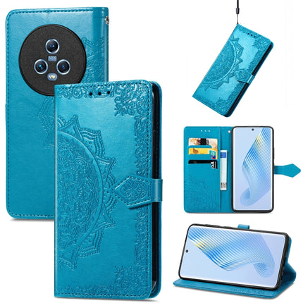 Mandala Flower Embossed Leather Phone Case, For Honor Magic5 Pro, For Honor Magic5, For Nokia C3, For Nokia G22