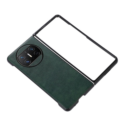 Two-color Litchi Texture PU Phone Case, For Huawei Mate X3