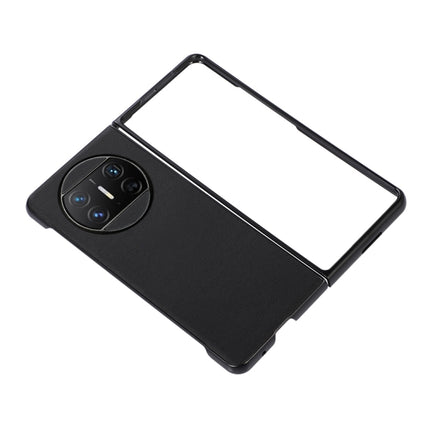 Lambskin Texture Genuine Leather Phone Case, For Huawei Mate X3
