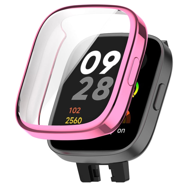 Full Coverage TPU Electroplating Watch Protective Case, For Redmi Watch 3