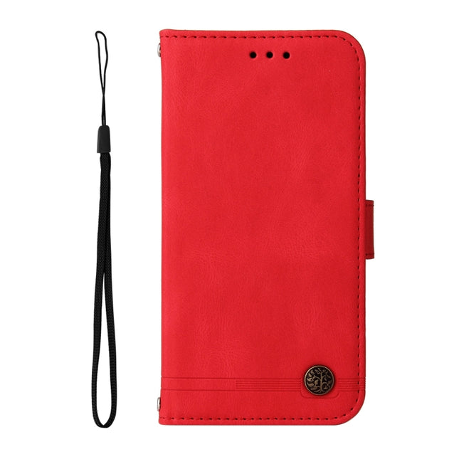 Skin Feel Life Tree Metal Button Leather Phone Case, For Xiaomi Redmi Note 12 4G Global, For Honor Magic5 Pro, For Samsung Galaxy M14 5G