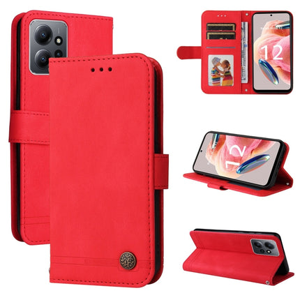Skin Feel Life Tree Metal Button Leather Phone Case, For Xiaomi Redmi Note 12 4G Global, For Honor Magic5 Pro, For Samsung Galaxy M14 5G