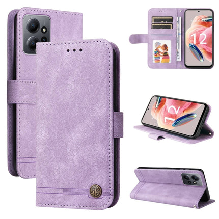Skin Feel Life Tree Metal Button Leather Phone Case, For Xiaomi Redmi Note 12 4G Global, For Honor Magic5 Pro, For Samsung Galaxy M14 5G