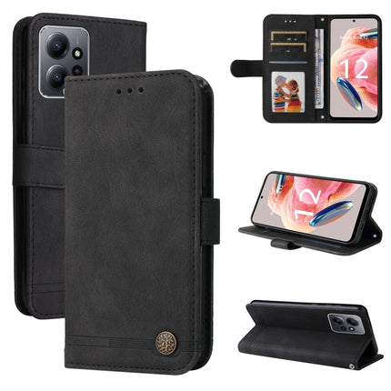 Skin Feel Life Tree Metal Button Leather Phone Case, For Xiaomi Redmi Note 12 4G Global, For Honor Magic5 Pro, For Samsung Galaxy M14 5G