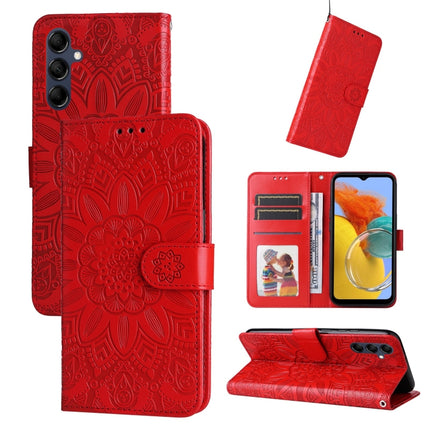 Embossed Sunflower Leather Phone Case, For Xiaomi Redmi Note 12 4G Global, For Honor Magic5 Pro, For Samsung Galaxy M14 5G