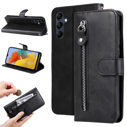 Calf Texture Zipper Leather Phone Case, For Xiaomi Redmi Note 12 4G Global, For Honor Magic5 Pro, For Samsung Galaxy M14 5G