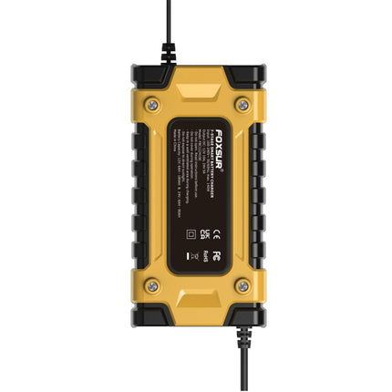 FOXSUR 12V / 24V / 10A Car / Motorcycle Battery Smart Repair Lead-acid Battery Charger