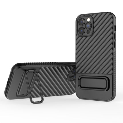 Wavy Texture TPU Phone Case with Lens Film, For iPhone 12 Pro Max, For iPhone 12 Pro, For iPhone 11 Pro, For iPhone XS Max