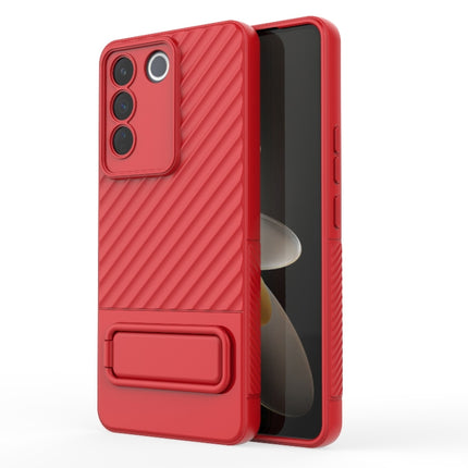 Wavy Texture TPU Phone Case with Lens Film, For vivo S16 5G, For vivo S16 Pro 5G, For vivo S16e, For Xiaomi Redmi Note 12 Pro+ Global