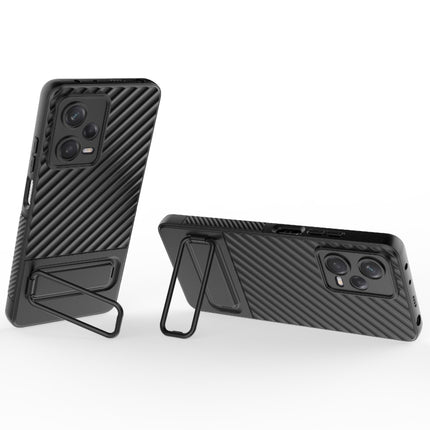 Wavy Texture TPU Phone Case with Lens Film, For Xiaomi Redmi Note 12 Pro 5G Global, For Xiaomi Redmi Note 12 5G Global, For OnePlus Ace 2 5G