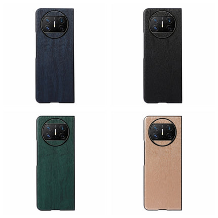 Wood Texture PU Phone Case, For Huawei Mate X3
