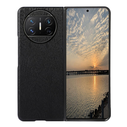 Wood Texture PU Phone Case, For Huawei Mate X3