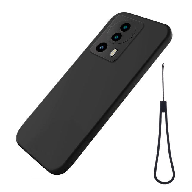 Pure Color Liquid Silicone Shockproof Phone Case, For Xiaomi 13 Lite