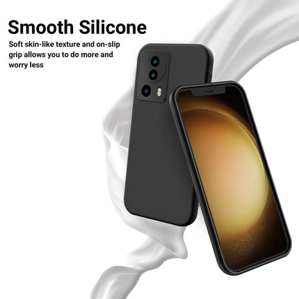 Pure Color Liquid Silicone Shockproof Phone Case, For Xiaomi 13 Lite, For vivo Y75 5G / Y55 5G