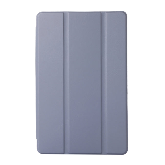 Solid Color 3-folding Leather Tablet Case, For Samsung Galaxy Tab A7 Lite, For Lenovo Tab M10 Plus 10.6 3rd Gen 2022, For Xiaomi Redmi Pad 10.61, For Samsung Galaxy Tab S6 Lite/Tab S6 Lite 2022