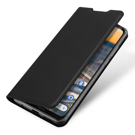 DUX DUCIS Skin Pro Series Horizontal Flip PU + TPU Leather Case, with Holder & Card Slots, For Nokia 5.3