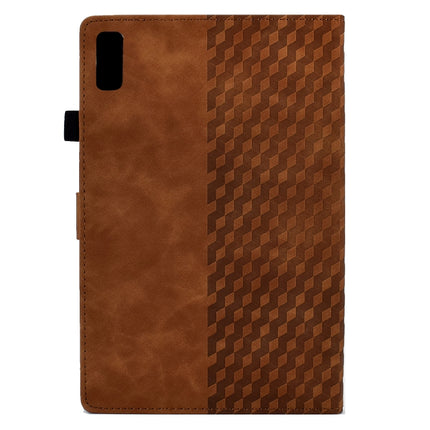 Rhombus Embossed Leather Tablet Case, For Lenovo Tab M9, For Lenovo Tab P11 Gen 2, For Lenovo Tab P11 Pro Gen 2