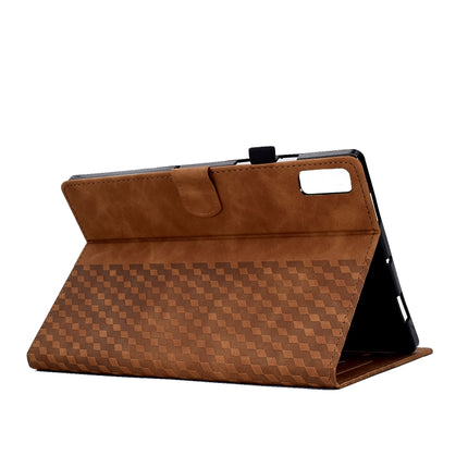 Rhombus Embossed Leather Tablet Case, For Lenovo Tab M9, For Lenovo Tab P11 Gen 2, For Lenovo Tab P11 Pro Gen 2