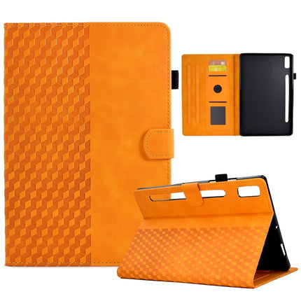 Rhombus Embossed Leather Tablet Case, For Lenovo Tab M9, For Lenovo Tab P11 Gen 2, For Lenovo Tab P11 Pro Gen 2